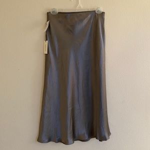 NWT Babaton slip midi skirt